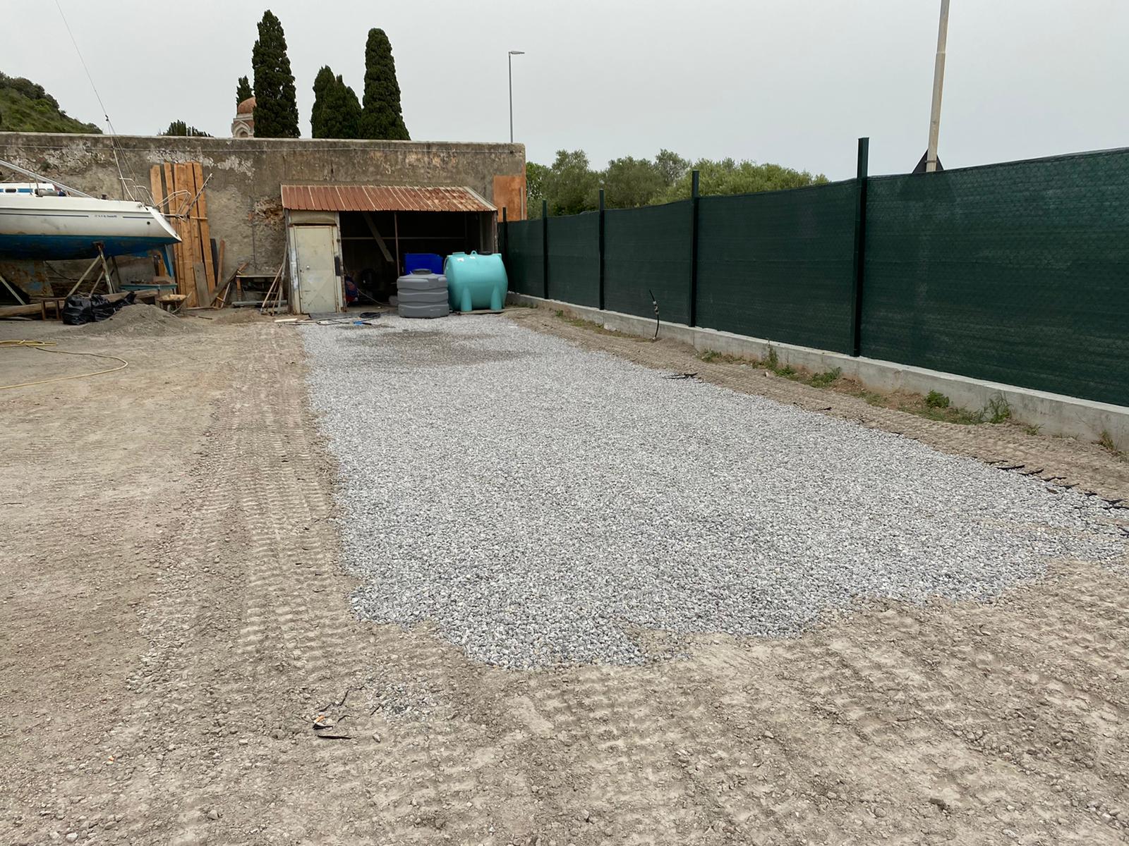 Pavimentazione in HDPE