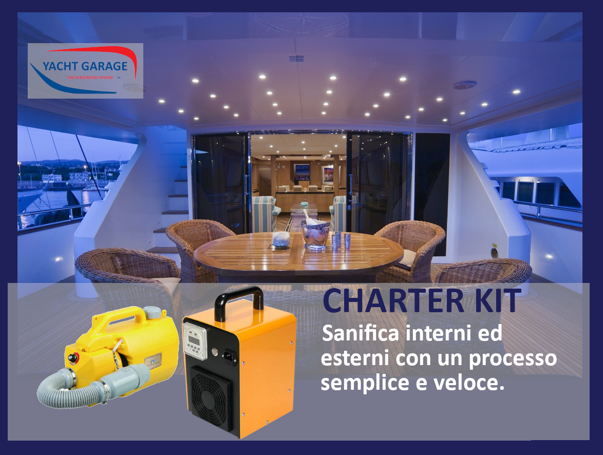 Kit Sanificazione Yacht Charter